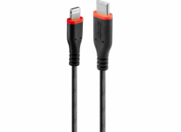 Lindy USB kabel Lightning – USB-C 0,5 m černý (31285)