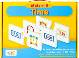 Mega kreativní HRA EDUK PUZZLE CLOCK 29X22X6 MC PUD 24/48 PG