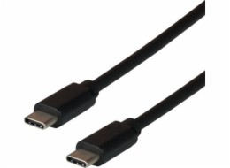 EFB USB kabel USB-C – USB-C 0,5 m černý (EBUSBC-USB20CK.0.5)