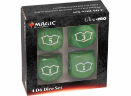 Ultra-Pro Ultra-Pro: Magic the Gathering – Green Mana – 22 mm Deluxe věrnostní sada kostek