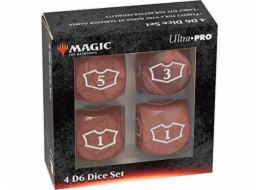 Ultra-Pro Ultra Pro: Magic the Gathering – Red Mana – 22 mm Deluxe věrnostní sada kostek