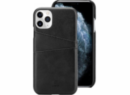 Crong Crong Neat Cover – pouzdro na iPhone 11 Pro s kapsami (černé)