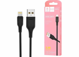 Denmen USB-A – Lightning kabel 1 m černý (29350)