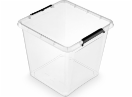 ORPLAST ORPLAST Jednoduchá krabicová skladovací nádoba, 36l, průhledná