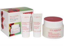 Clarins Clarins Set (Masvelt Body Shaping Cream 200 ml + Exfoliační tělový peeling 30 ml + Body Liotion 30 ml)