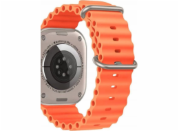 Tech-ProtectICONBAND PRO APPLE HODINKY 4 / 5 / 6 / 7 / 8 / SE / ULTRA (42 / 44 / 45 / 49 MM) ORANŽOVÉ