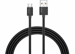 T-Phox USB-A - USB-C USB kabel 0,3 m Černý