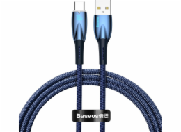 Baseus USB-A - USB-C USB kabel 1 m Modrý (BSU3850)