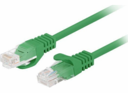 Lanberg PATCHCORD CAT.6 UTP 1M GREEN FLUKE PASSED LANBERG 10-BACK