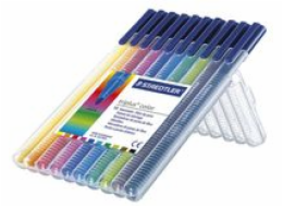 Staedtler STAEDTLER Fasermaler triplus barva 10St Krabice