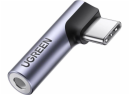 Ugreen AV154 USB-C USB adaptér – Jack 3,5 mm stříbrný (UGR1106)