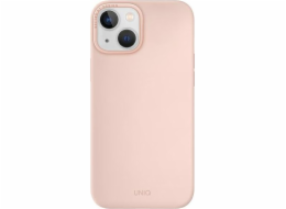UNIQ  pouzdro Lino Hue pro iPhone 14 6.1" Magclick Charging růžová/červená růžová