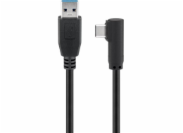 USB MicroConnect USB-A – USB-C kabel 3 m černý (USB3.1CA3A)