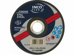 Techniflex DISK BROUŠENÝ KOV INCOFLEX 125*6,5 M275-125-6,5-22A24S