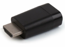 Gembird AV adaptér HDMI - D-Sub (VGA) černý (AB-HDMI-VGA-001)