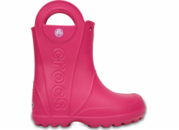 Botičky do deště Crocs Crocs guminiai batai vaikams Handle It, Candy Pink