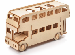 Malý příběh Malý příběh Dřevěné puzzle 3D model - Autobus