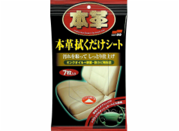 Soft99 Leather Seat Cleaning Wipes, ubrousky na čištění kožených prvků, 7 ks.