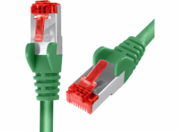 Spacetronik RJ45 CAT 6 S/FTP kabel AWG27 LSZH zelený 2m