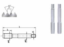 Fanar Ruční závitník M16x1,5 2 ks. (A1-220001-0165)