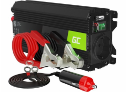 Převodník Green Cell PRO 24V na 230V 500W/1000W