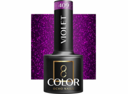 Activeshop OCHO NAILS Hybridní lak na nehty fialový 409 -5 g