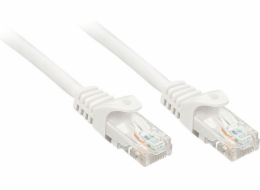 Lindy Patchcord Cat6, U/UTP, 2m, bílý (48203)