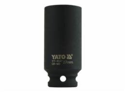 Yato 6-bodová rázová objímka 1/2" 27 mm dlouhá (YT-1047)