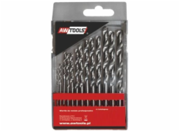 AWTools HSS válcový vrták 1,5 2 4,5 4 5,5 5 4,8 3 2,5 3,5 6 3,2 Sada 6,5 mm (AW41201)