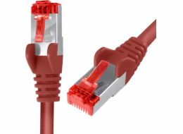 Spacetronik RJ45 CAT 6 S/FTP kabel AWG27 LSZH červený 15m