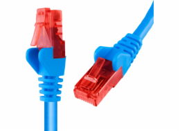 Spacetronik RJ45 CAT 6 U/UTP AWG24 kabel modrý 5m