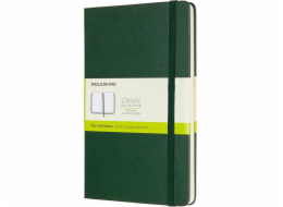 Moleskine Notes Classic L 13x21 tvrdé. hladká myrtově zelená