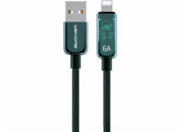 Wekome USB-A - Lightning kabel 1 m Zelený (WK-WDC-180_01_GREEN)