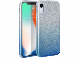 Pouzdro na IPHONE 11 PRO Glitter silver and blue