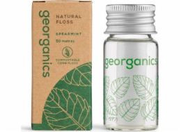 Georganics Spearmint přírodní dentální nit 50m