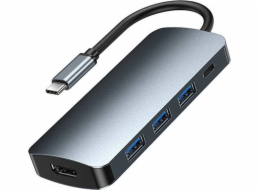 Remax Retor USB-C stanice/replikátor (RU-U5)