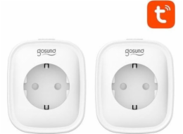 Gosund Smart WiFi zásuvka SP1, 2 kusy (dvoubalení), Tuya