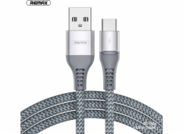 Remax USB-A - USB-C USB kabel 1 m šedý (6972174152097)