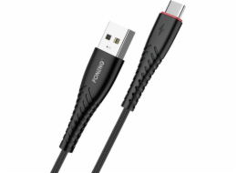 Foneng USB-A – USB-C kabel USB 1,2 m černý (X15 Type-C / černý)