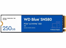 WD SN580 250 GB M.2 2280 PCI-E x4 Gen4 NVMe SSD (WDS250G3B0E)