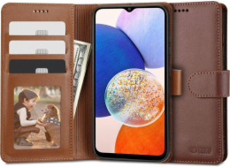 Peněženka Tech-ProtectWallet Samsung Galaxy A14 5G hnědé pouzdro