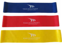 YakimaSport Mini Band různé úrovně odolnosti včetně vícebarevných 3 ks.