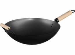 Pánev Wok 35 cm se 2 dřevěnými držadly