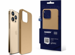 Pouzdro 3MK Hardy Silicone MagCase Dark Gold na iPhone 15 Pro Max