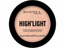 Rimmel Rimmel High light Buttery-Soft Highlighting Pudrový rozjasňovač na obličej 002 Candlelit 8g