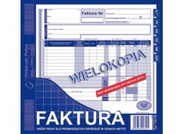 Herlitz ČISTÁ FAKTURA 2/3 A4 (PLNÁ) (O+1K) MICHALCZYK I PROKOP