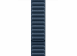 Apple Ocean Blue vroubkovaný magnetický pásek pro 45mm pouzdro - velikost M/L