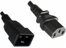 MicroConnect PowerCord C13-C20 0,5M Černý napájecí kabel