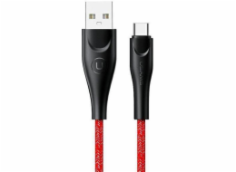 Usams USB-A – USB-C USB kabel 2 m červený (6958444983554)