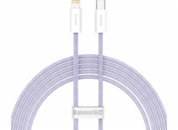 Baseus USB-C - Lightning USB kabel 2 m fialový (BSU3913)